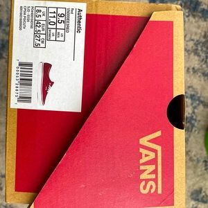 Red Vans men